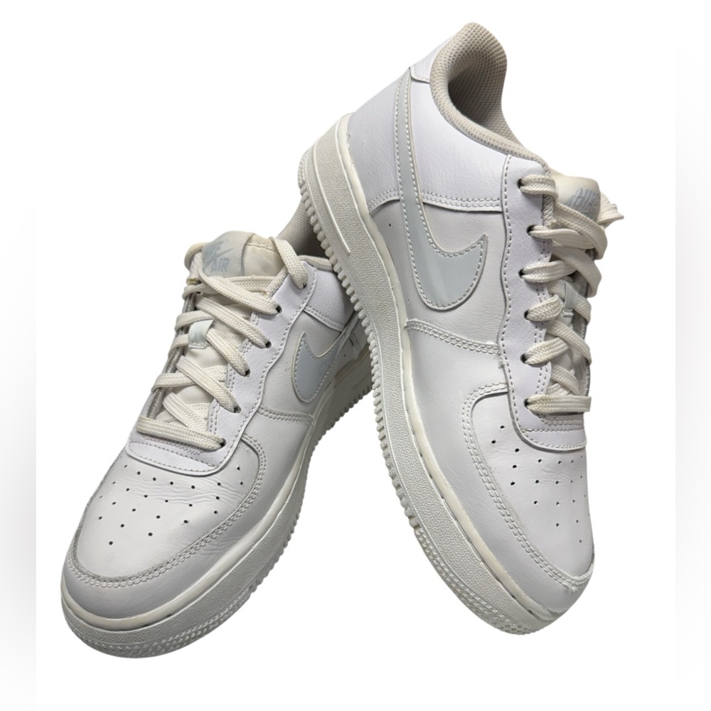 Nike Air Force 1 GS Low 'White Aura' CT3839-106 Sz 6Y - Picture 4 of 7